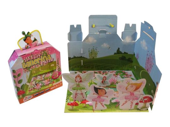 3D SCENE BOX PUZZLE BALLERINA